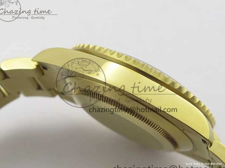 AAA Replica Watches Bracelet SA3135 3010 Black Diam Black Maker 1:1 Dial Bp 116618 Edition V on Ceramic 316L Submariner YG Supportive LN Best 0105